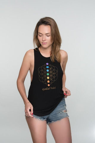 Chakra Flower Tank - Wholesale - Spiritual Rebel